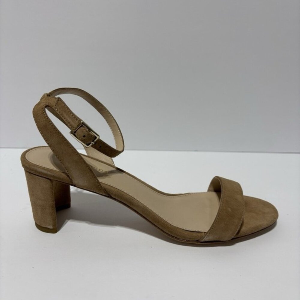 Pelle Moda Women’s Moira 2 Latte Heeled Sandals, Size 8.5 M